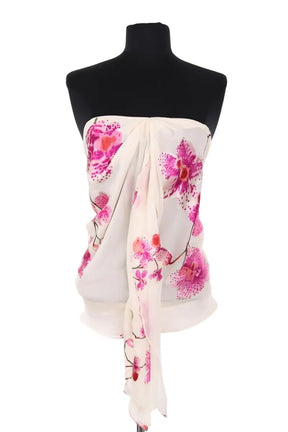 Blouse Emanuel Ungaro Ecru en Soie, taille S - Seconde Main