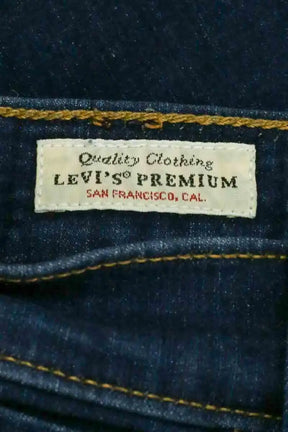 Jean skinny Levi's 720 High rise super skinny Bleu en Coton