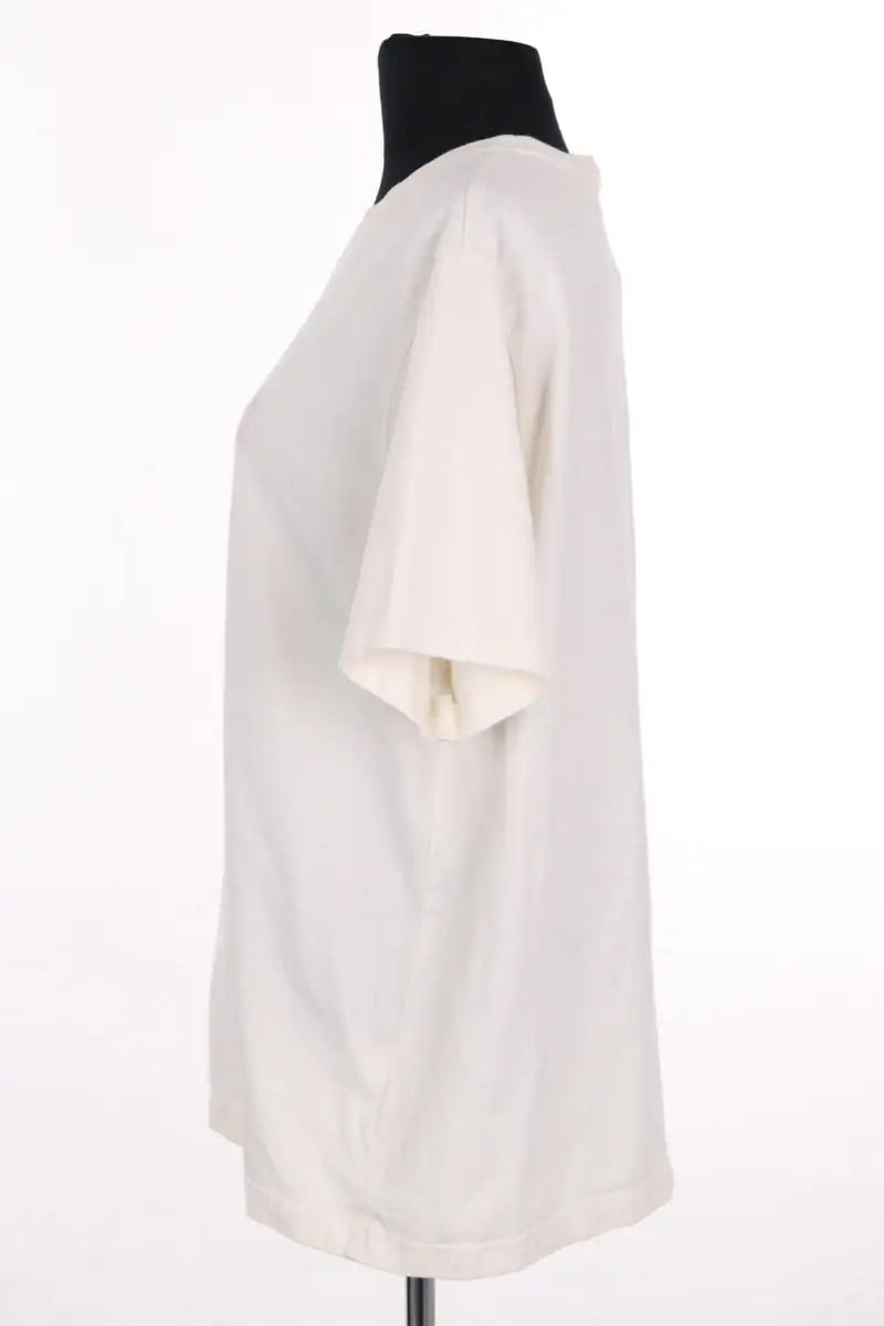 T-shirt Balzac Blanc en Coton