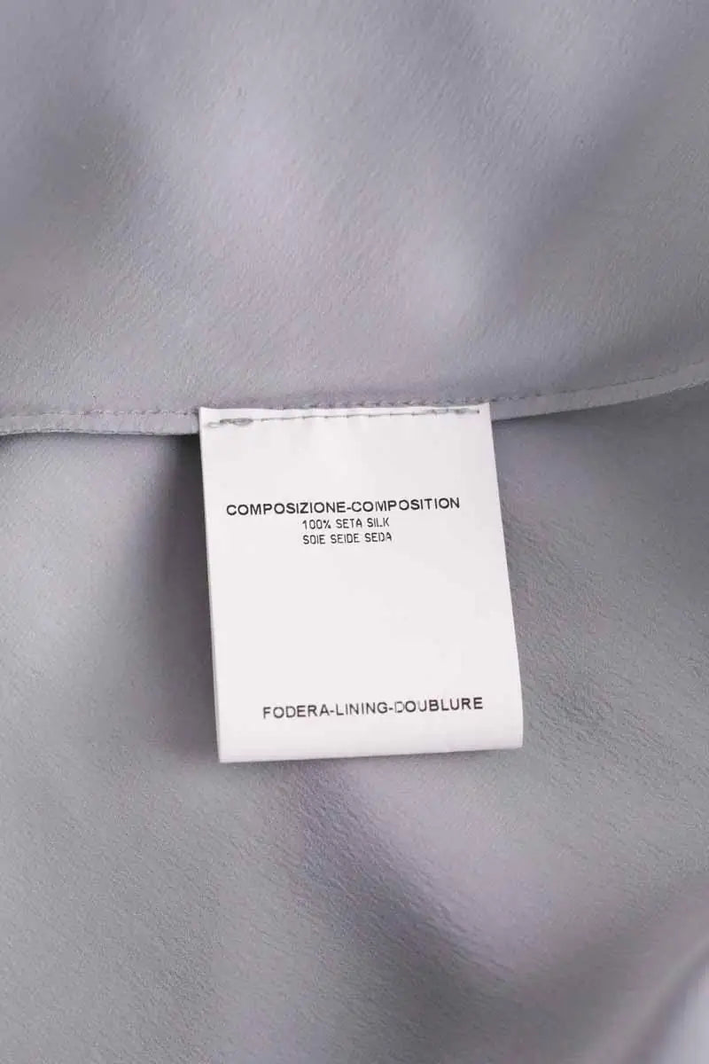 Blouse Yves Saint Laurent Gris en Soie