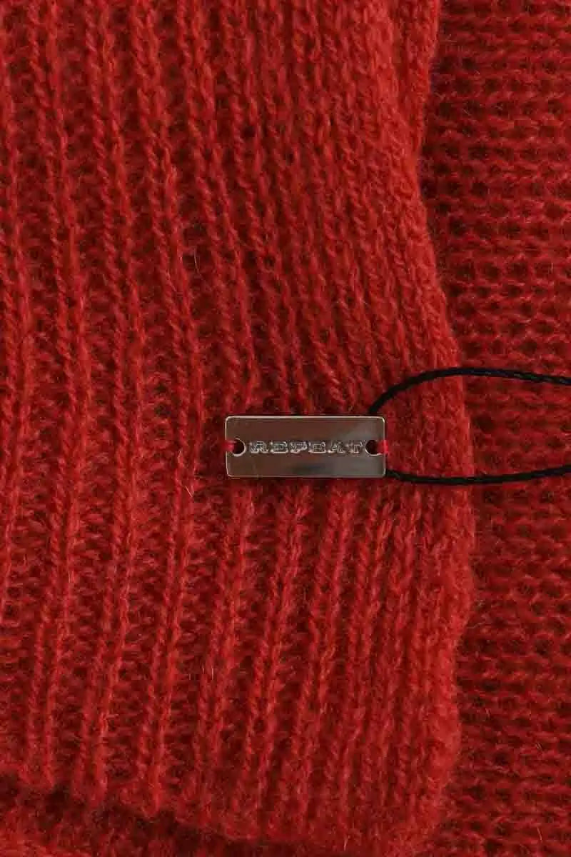 Écharpe Repeat Rouge en Cachemire