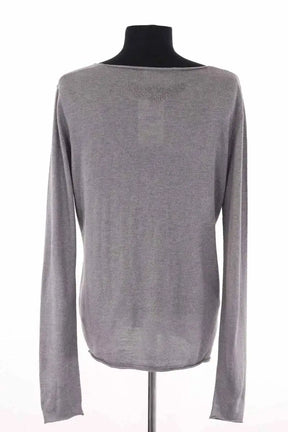 Top Zadig & Voltaire Sina Gris en Soie