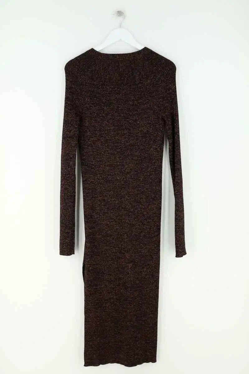 Robe à paillettes Soeur Noir en Laine