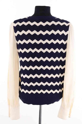 Pull Max & Co Bleu en Coton