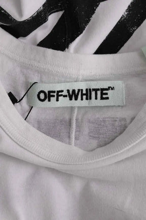 T-shirt Off White Blanc en Coton
