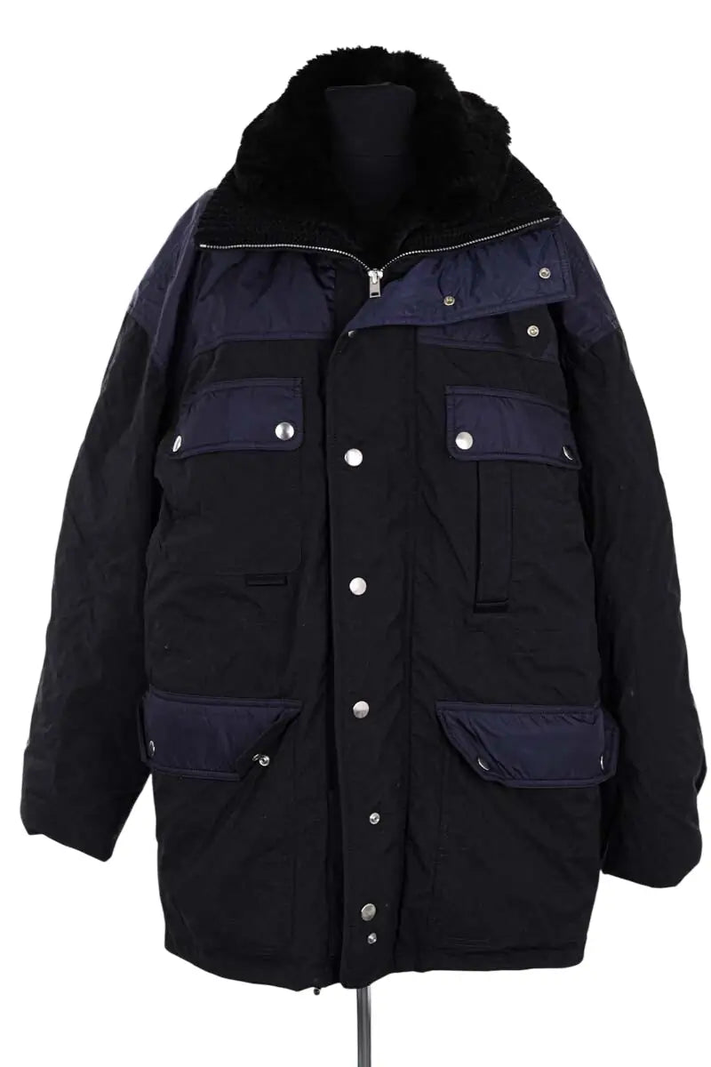 Parka Isabel Marant Marine en Synthétique, taille S - Seconde Main