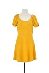 Robe Balzac  Jaune