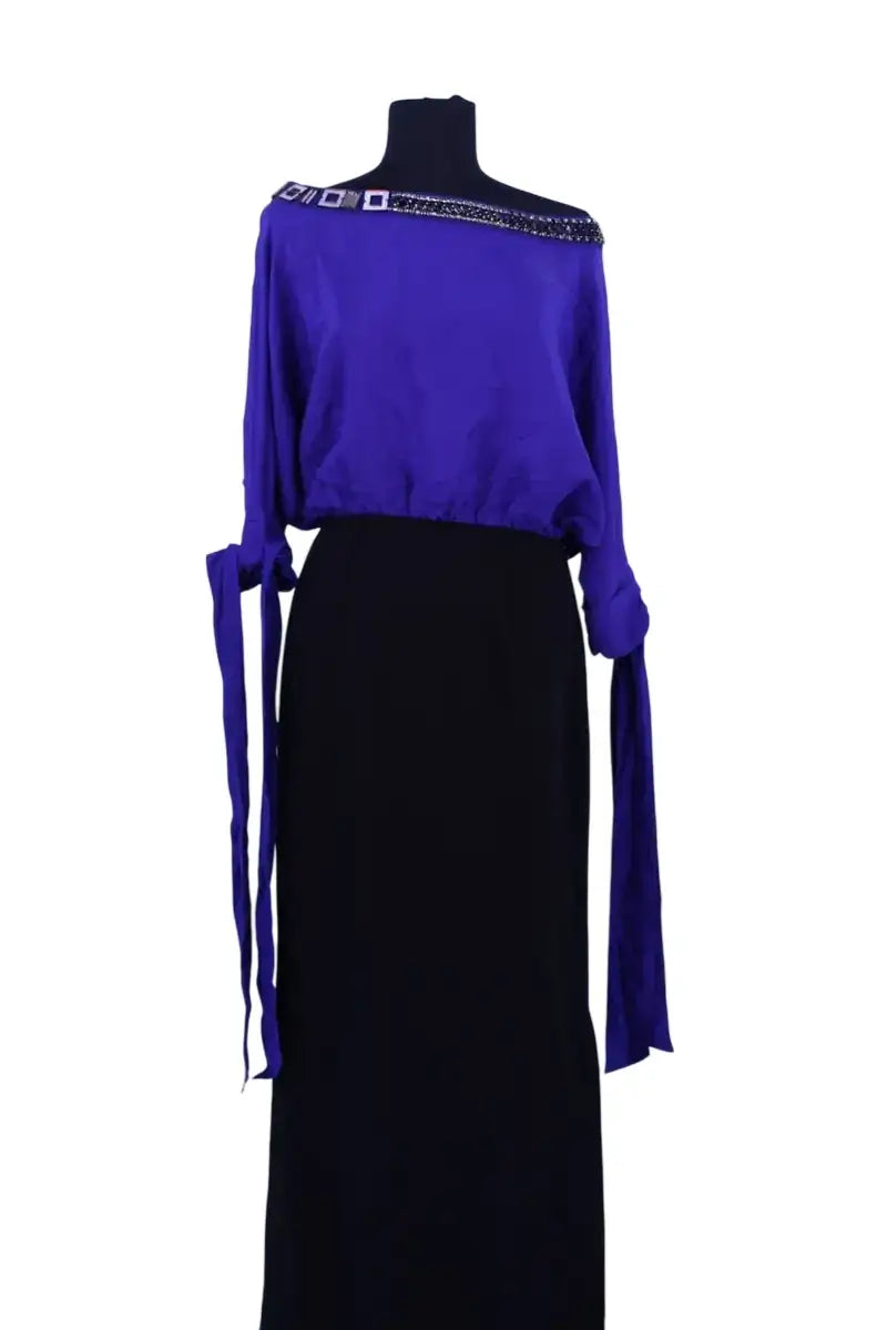 Robe Paule Ka Bleu en Soie, taille M - Seconde Main