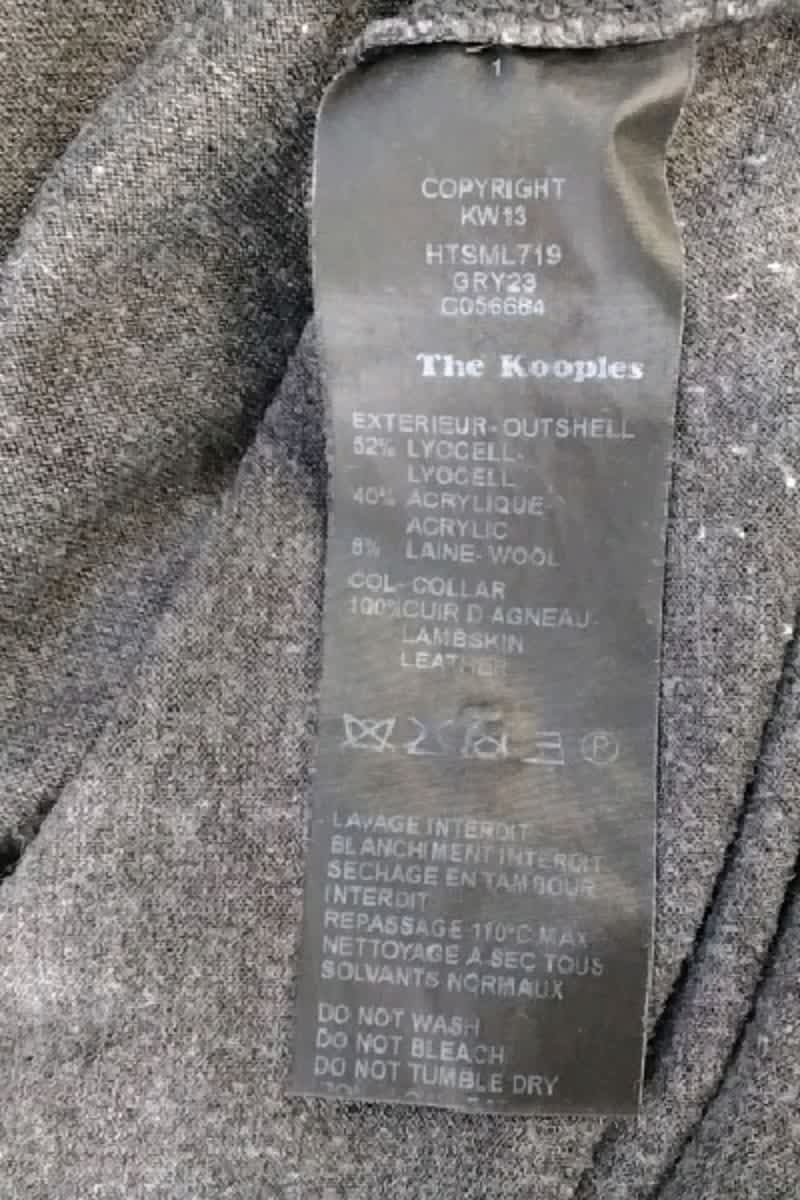 T-shirt The Kooples  Gris