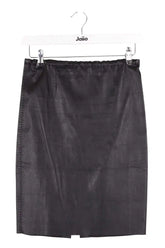 Mini jupe Stouls Noir en Cuir, taille XS - Seconde Main