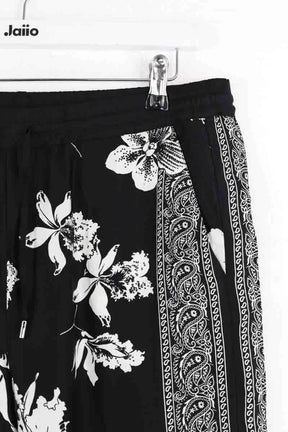 Pantalon The Kooples Noir en Viscose