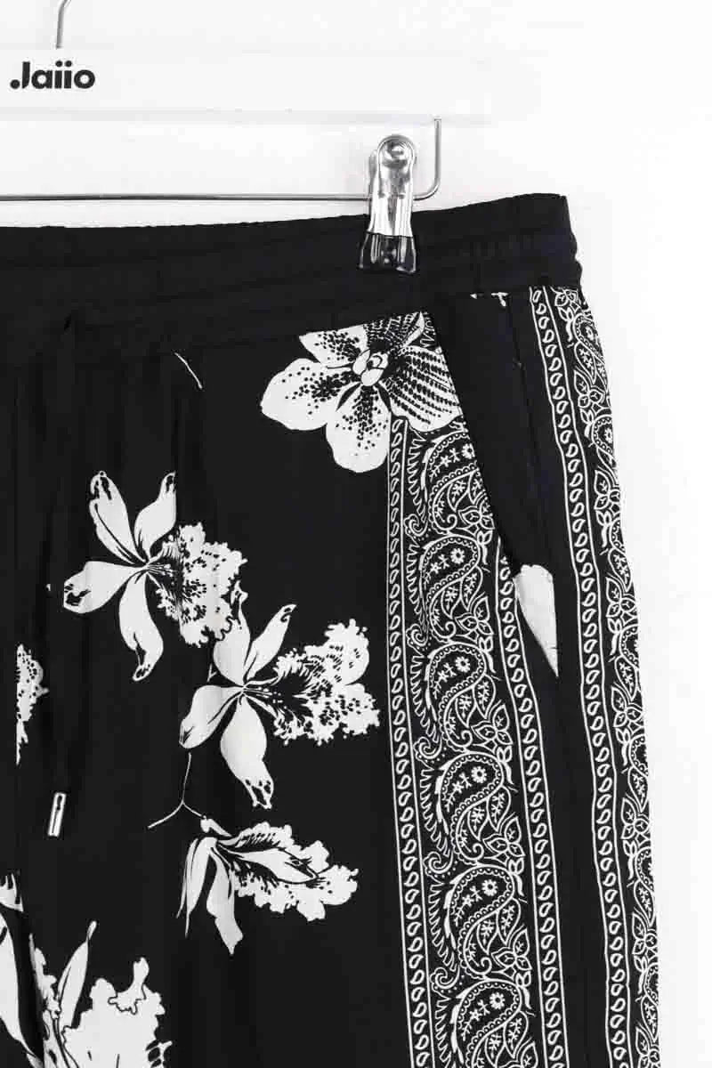 Pantalon The Kooples Noir en Viscose