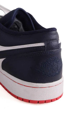Baskets basses Nike Marine en Cuir