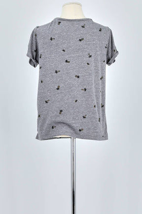 T-shirt Des Petits Hauts  Gris