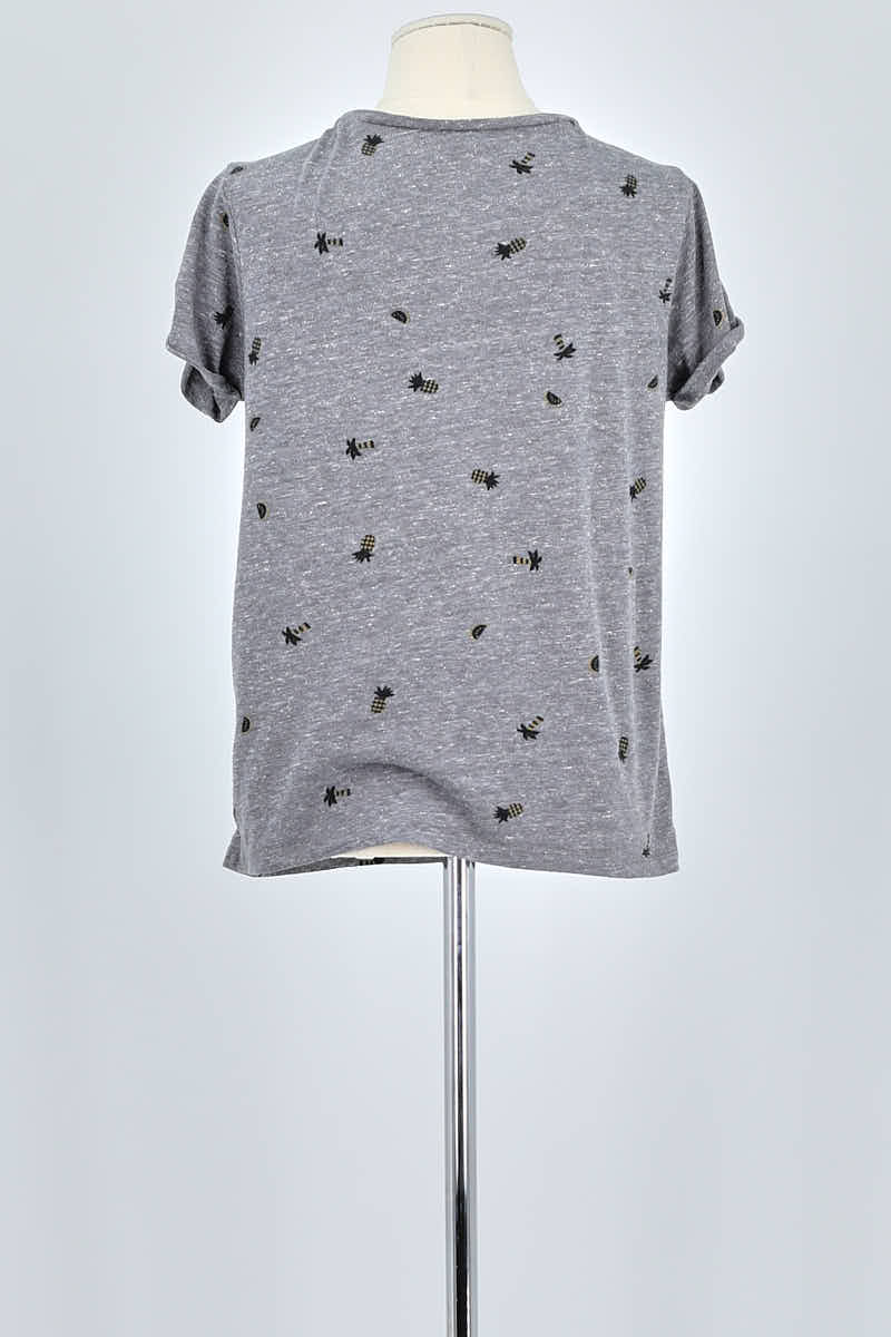 T-shirt Des Petits Hauts  Gris