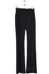 Pantalon Iro Noir en Laine, taille XS - Seconde Main