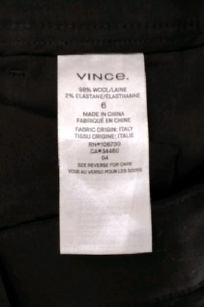 Pantalon large Vince  Noir