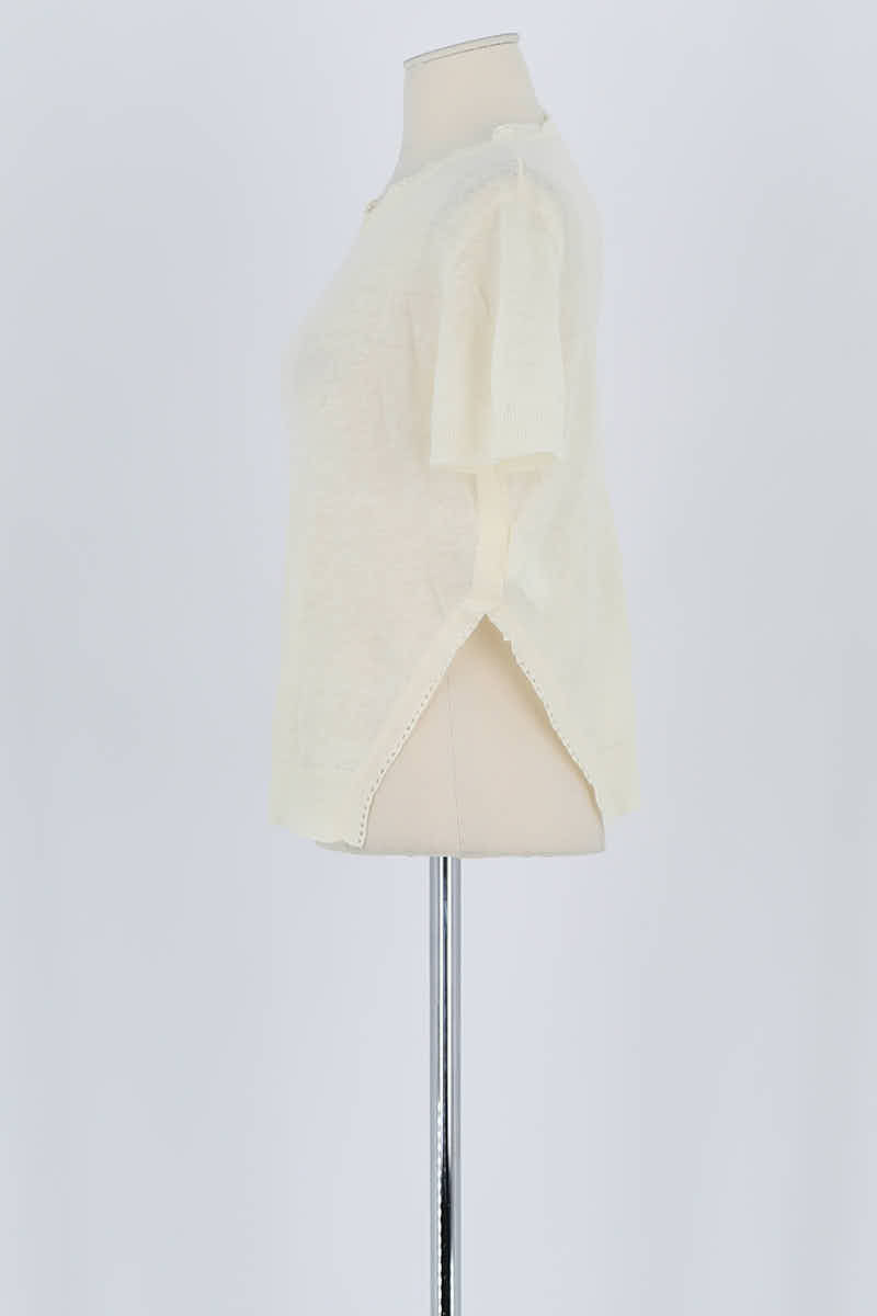 T-shirt Ermanno Scervino  Blanc