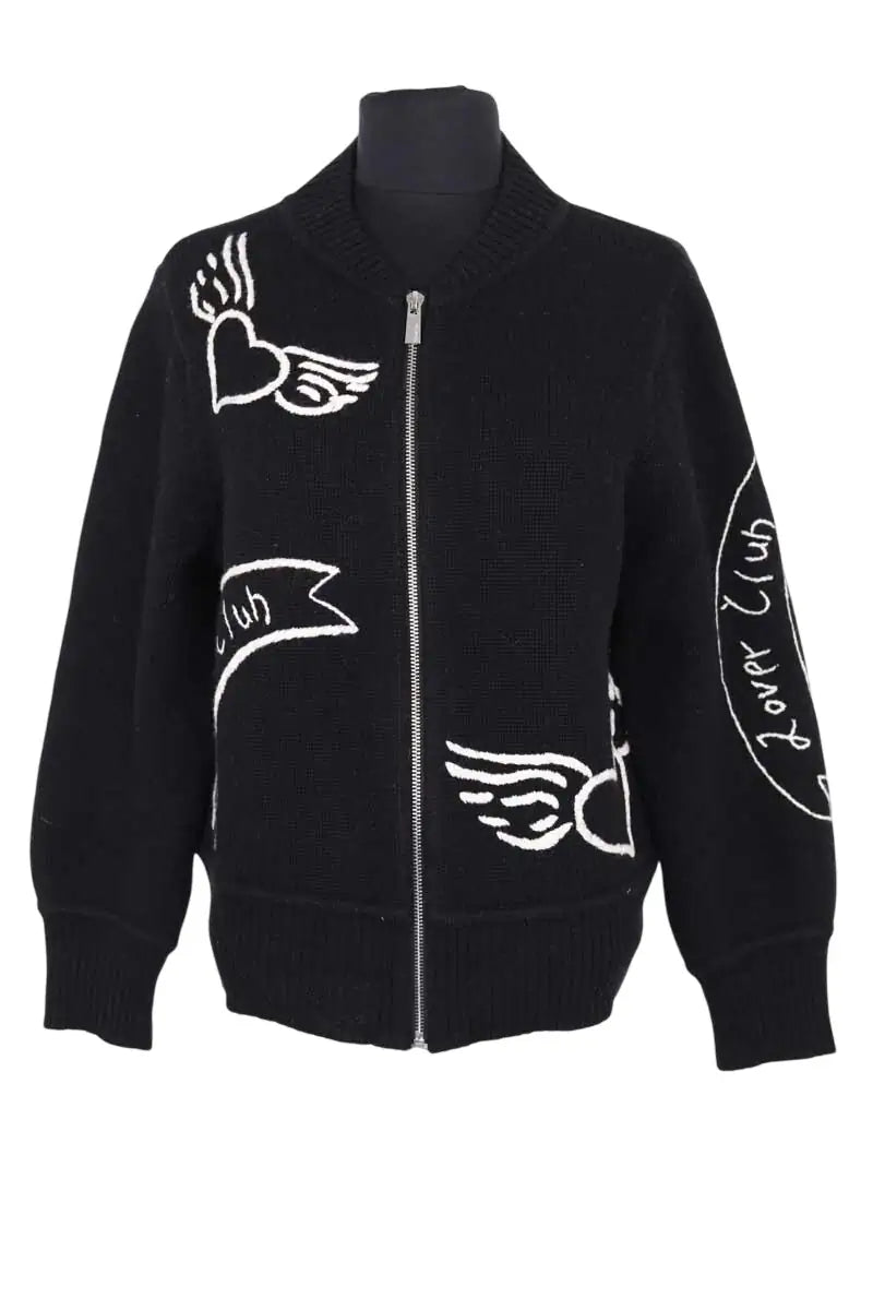 Pull Berenice Noir en Laine, taille XS - Seconde Main