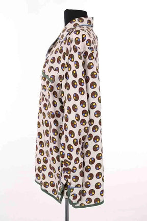 Chemise Tory Burch Ecru en Synthétique