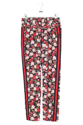 Pantalon droit The Kooples Multicolore en Soie, taille S - Seconde Main