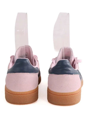 Baskets Adidas Rose en Tissu
