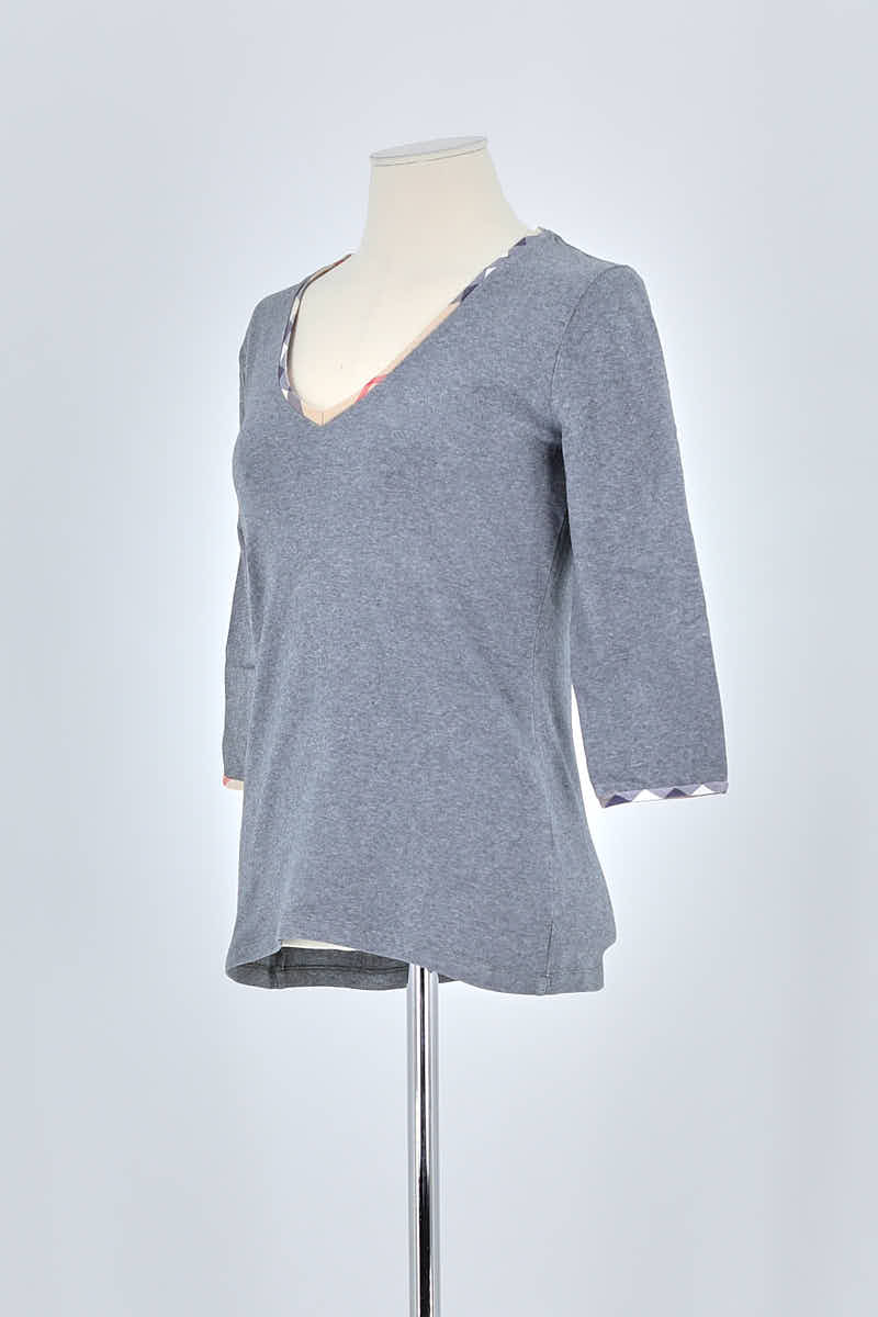 T-shirt Burberry  Gris