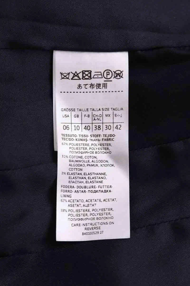 Blazer Max & Co Marine en Synthétique