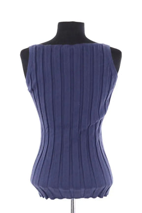 Top Eric Bompard Bleu en Cachemire