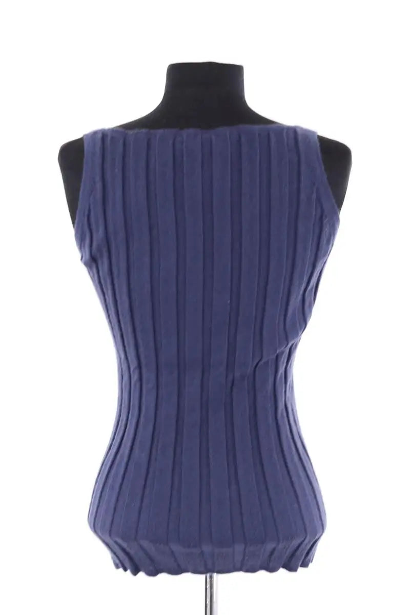 Top Eric Bompard Bleu en Cachemire