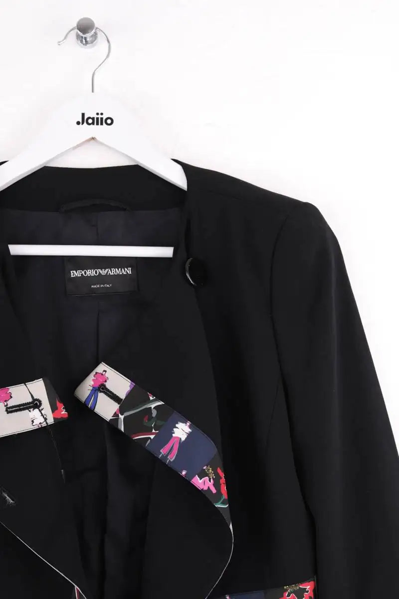 Veste Emporio Armani Noir en Synthétique