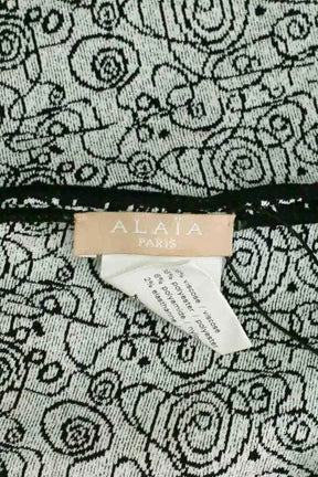 Mini short Alaïa Noir en Viscose