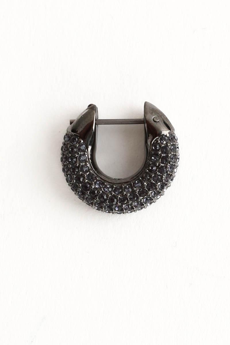 Boucles d'oreilles Swarovski  Noir