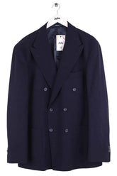 Costume Boggi Bleu en Laine, taille XXL - Seconde Main