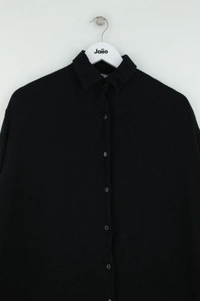 Robe chemise Saaj Noir en Coton