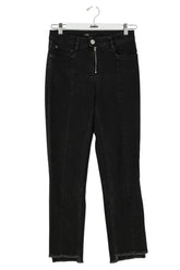 Jean droit Maje Noir en Coton, taille S - Seconde Main