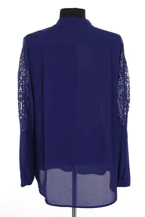 Blouse The Kooples Bleu en Synthétique