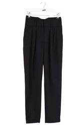 Pantalon Iro Noir en Coton, taille XS - Seconde Main