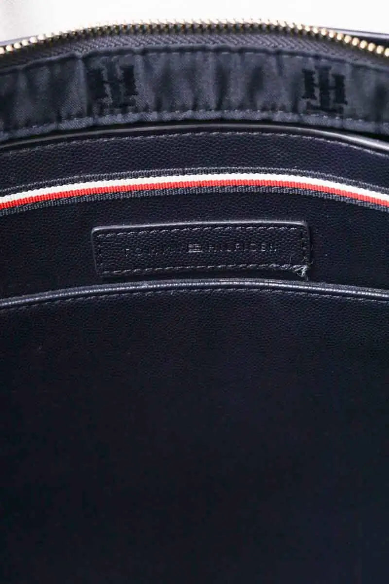 Cabas Tommy Hilfiger Marine en Cuir