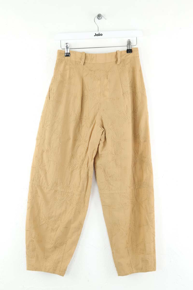 Pantalon Carot Maje  Camel