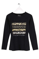 T-shirt Liu Jo Noir en Coton, taille S - Seconde Main