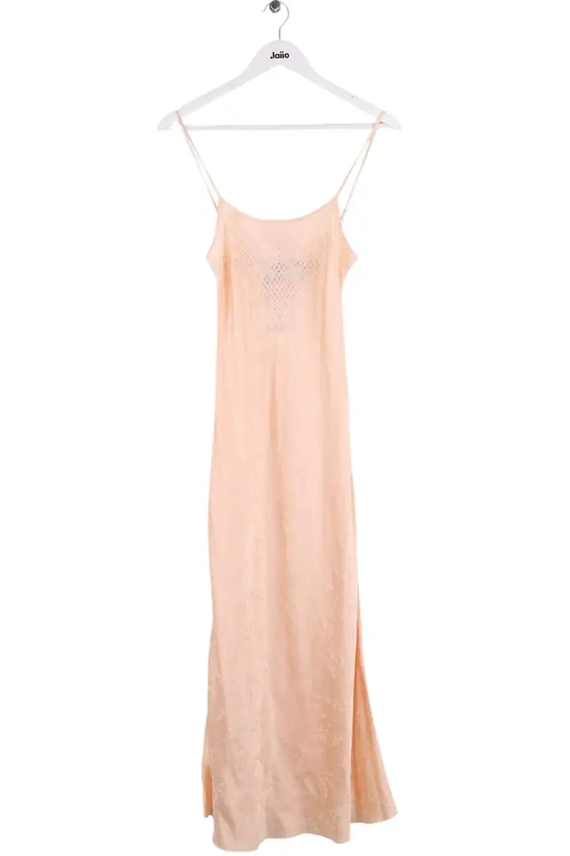 Robe Réalisation Beige en Soie, taille XS - Seconde Main