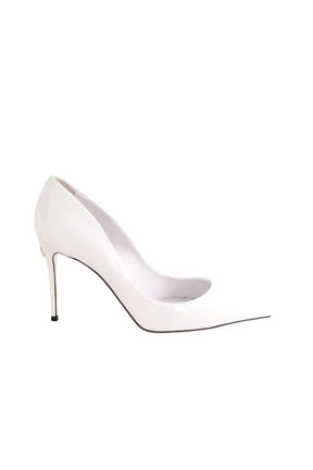 Talons Dolce & Gabbana Blanc en Cuir, taille 38 - Seconde Main