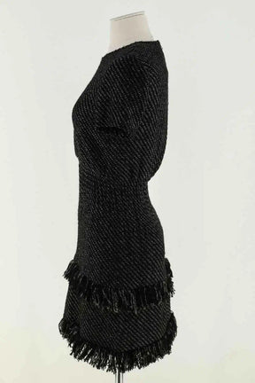 Robe Maje Noir en Coton