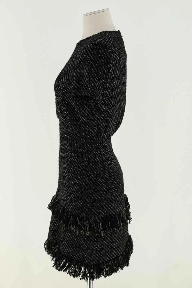 Robe Maje Noir en Coton