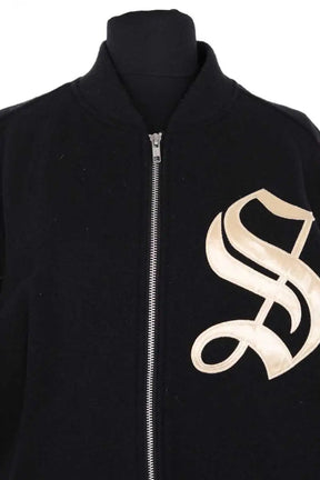 Blouson Supreme Noir en Laine