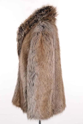 Manteau Zadig & Voltaire Faune Beige en Fausse fourrure