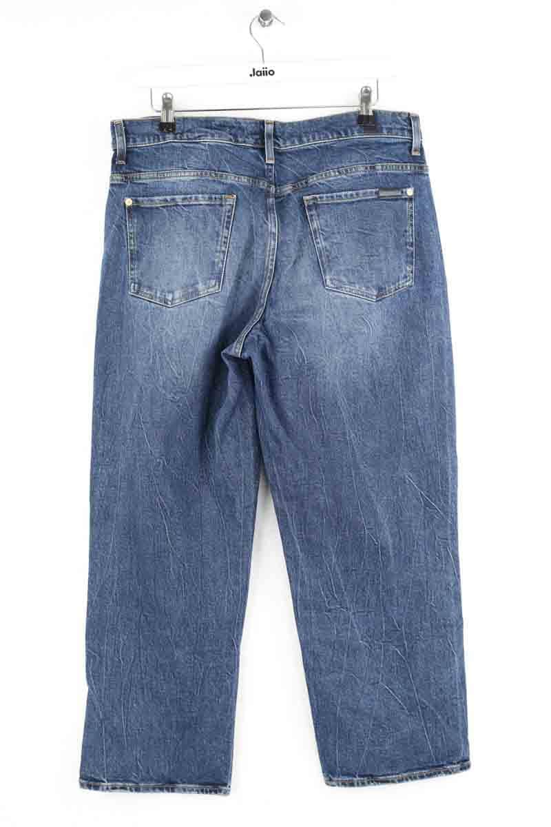 Jean droit 7 For All Mankind  Bleu