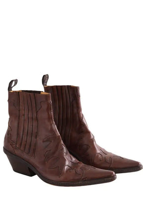 Boots Sartore Marron en Cuir