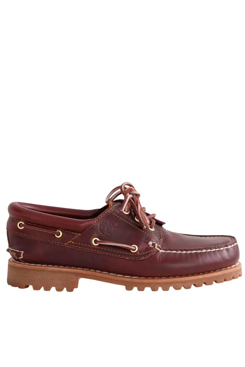 Chaussures à lacets Timberland Bordeaux en Cuir, taille 44 - Seconde Main